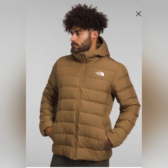 The North Face Other - NWT The North Face Aconcagua 3 Hoodie Utility Brown Puffer Winter Jacket 4X